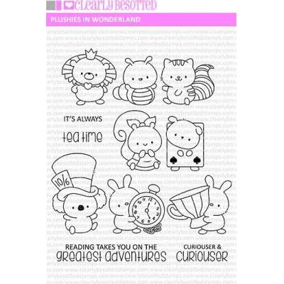 Clearly Besotted Clear Stamps - Plushies In Wonderland